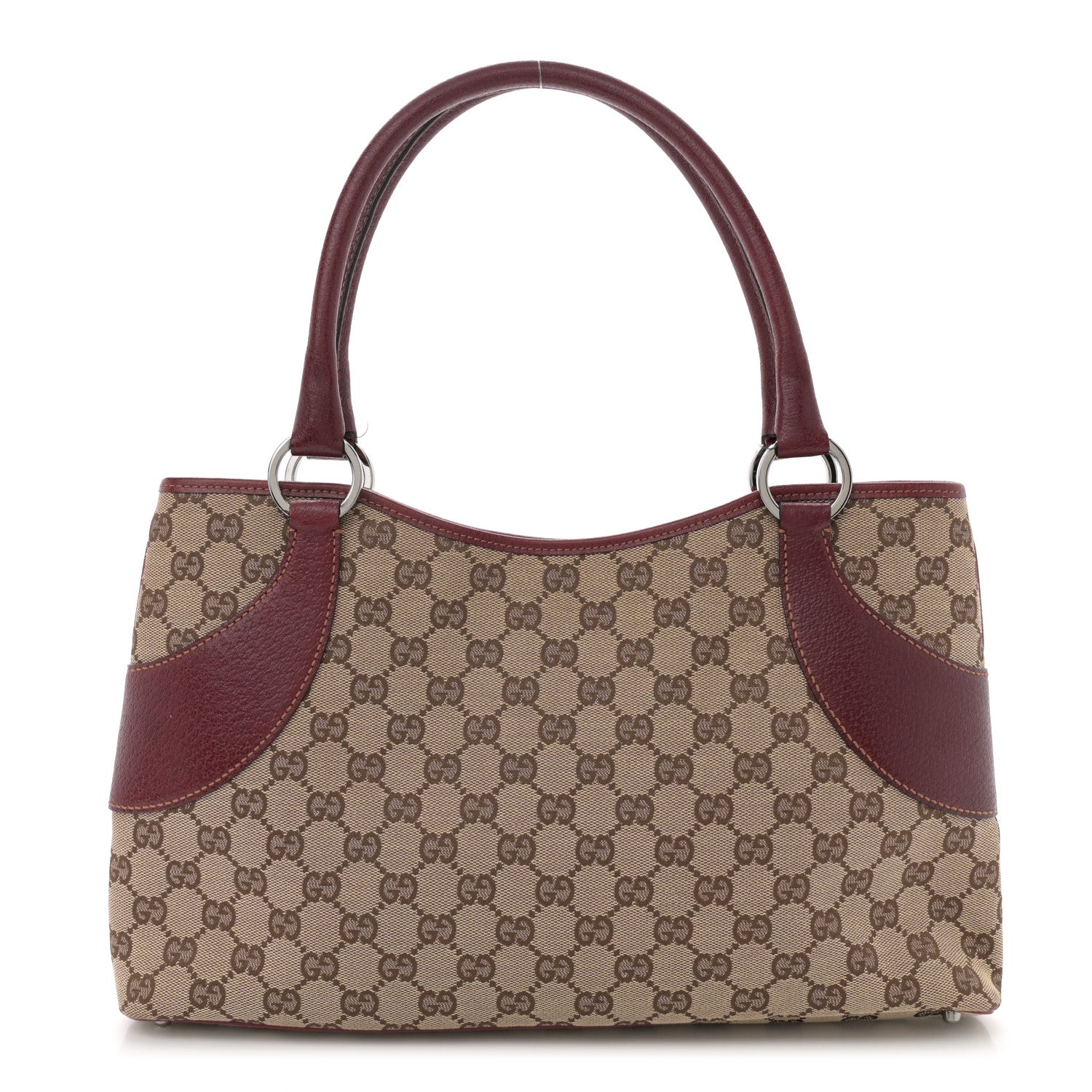 Gucci Monogram Shoulder Bag Red 1 of 12