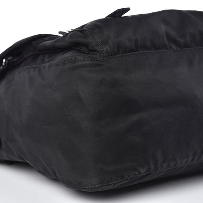 Prada Nylon Vela Messenger Bag Black 9 of 12