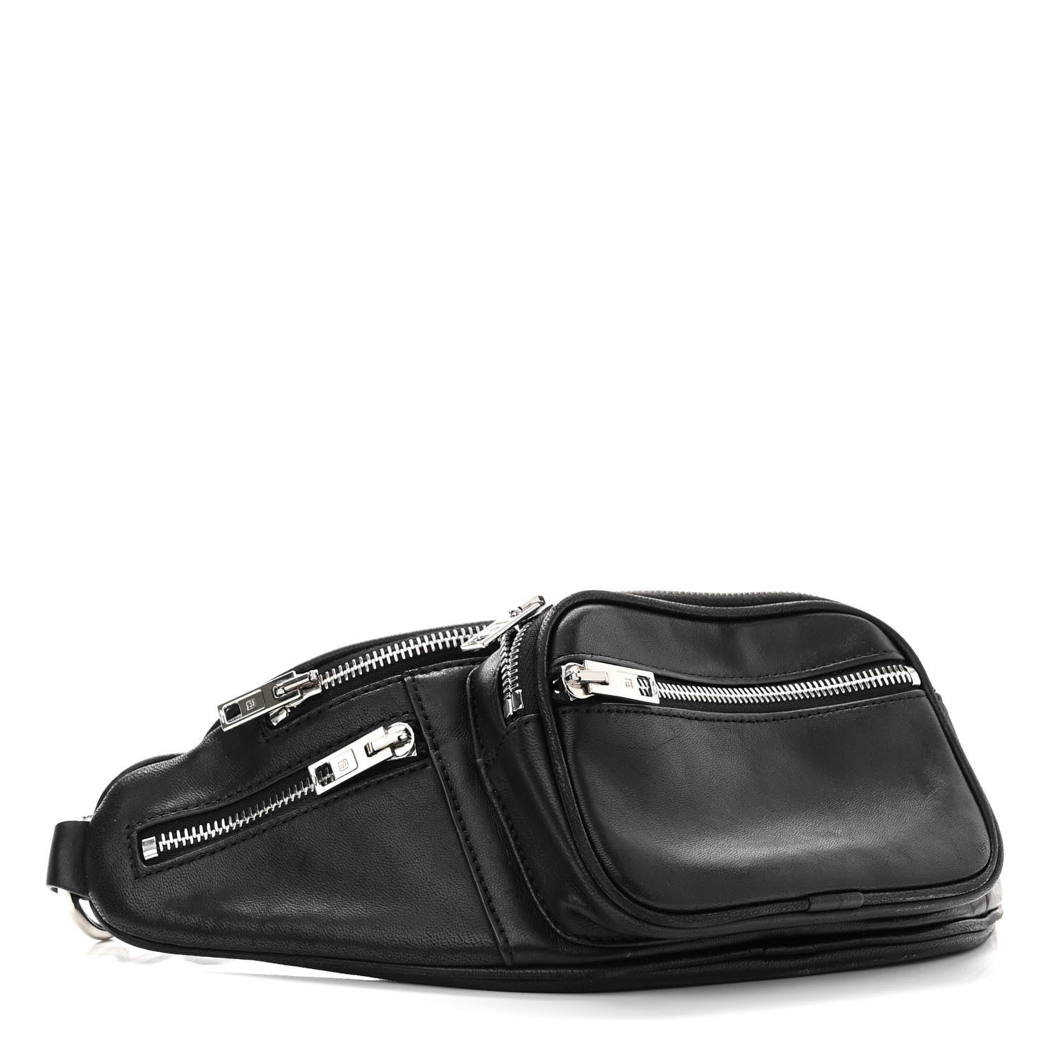 Alexander Wang Lambskin Attica Belt Bag Black 3 of 9