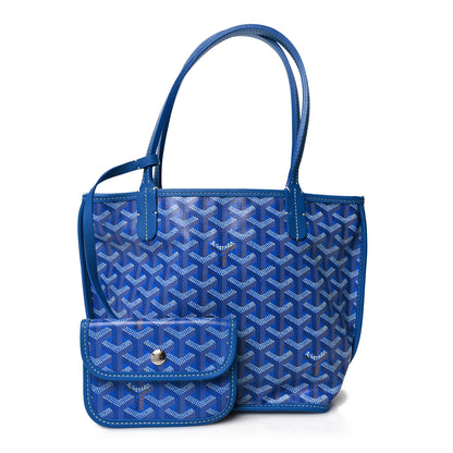 Goyard Goyardine Reversible Mini Anjou Sky Blue 3 of 16