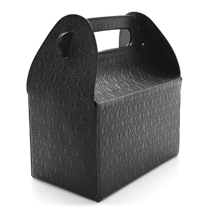 Saint Laurent Calfskin Monogram Take Away Box Black 3 of 7