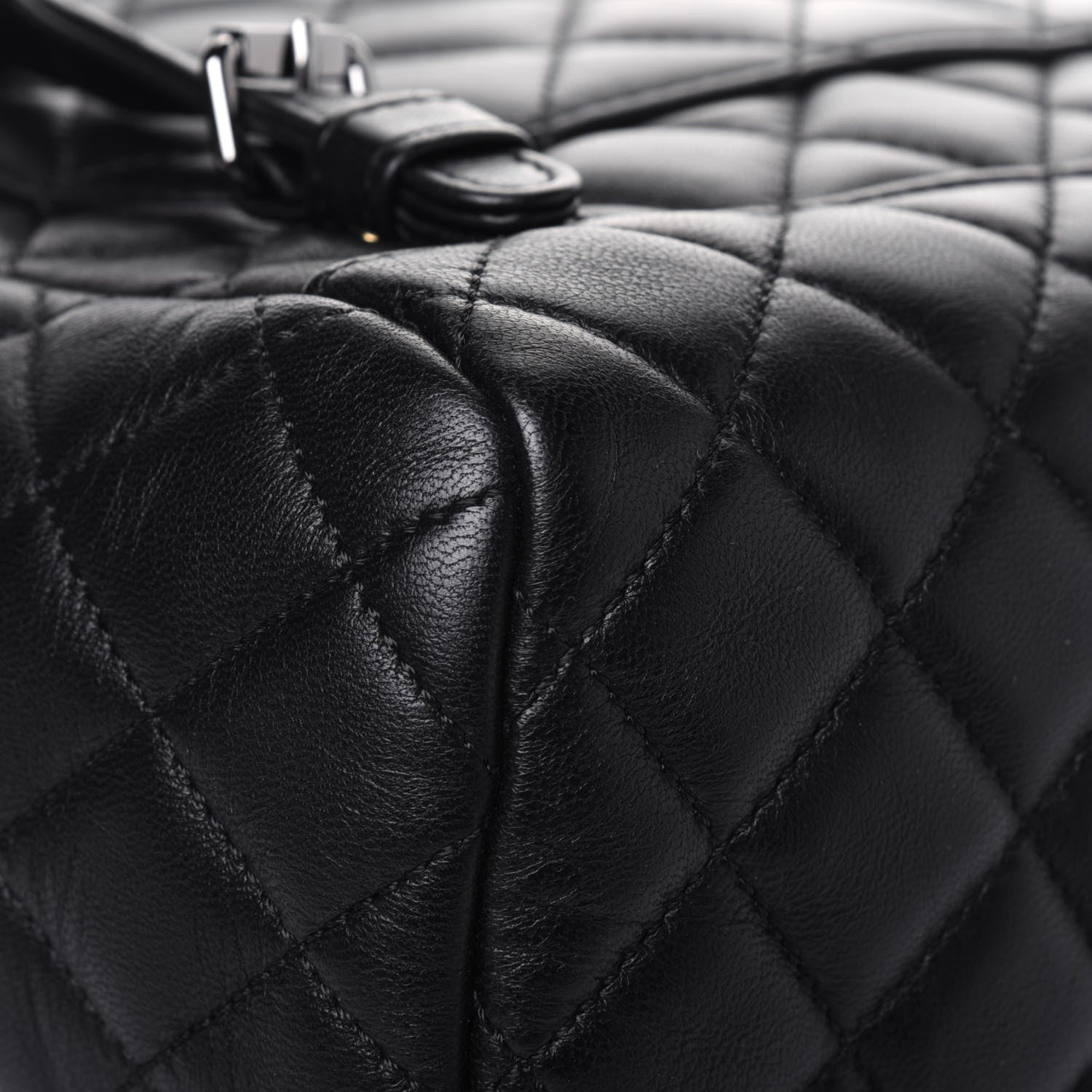 Chanel Calfskin Quilted Small Urban Spirit Backpack Black 14 of 17