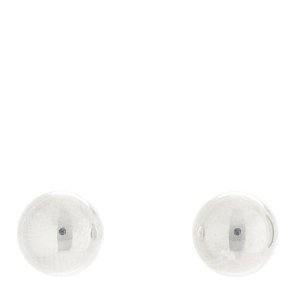 Tiffany Sterling Silver 8mm HardWear Ball Earrings 1 of 4
