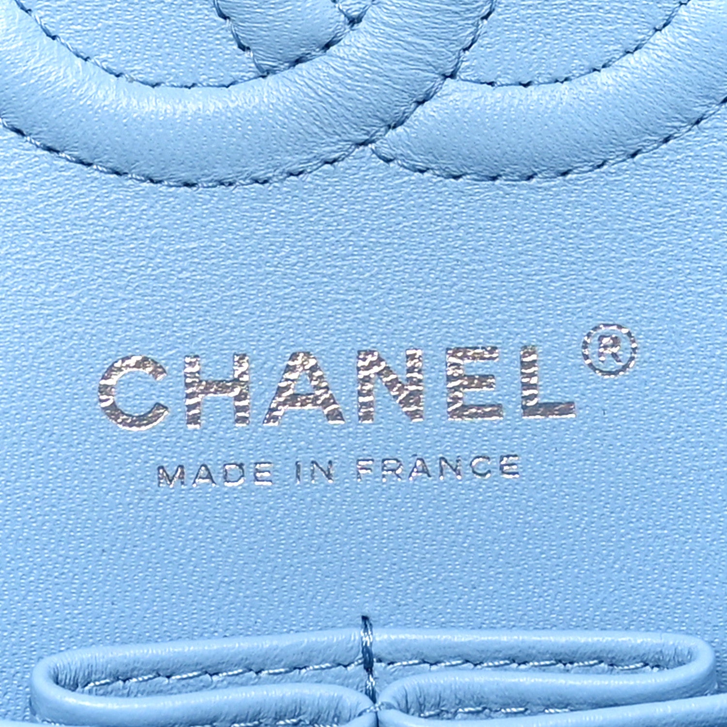 Chanel Denim Quilted Small Double Flap Blue 6 of 11