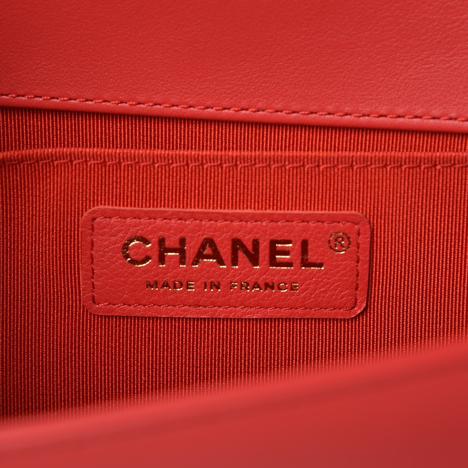 Chanel Calfskin Quilted Medium Boy Flap Red 6 of 11