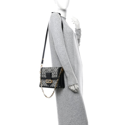 Louis Vuitton Jacquard Since 1854 Dauphine MM Grey 2 of 10