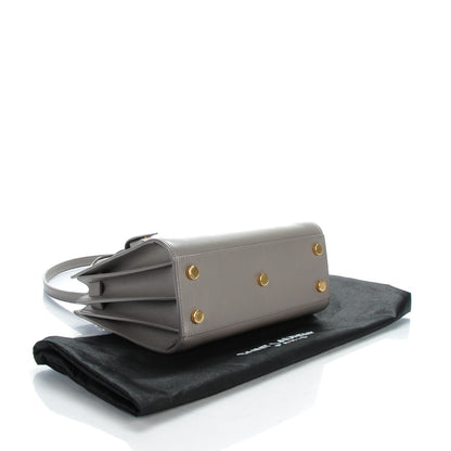 Saint Laurent Grained Calfskin Baby Sac De Jour Fog 4 of 7