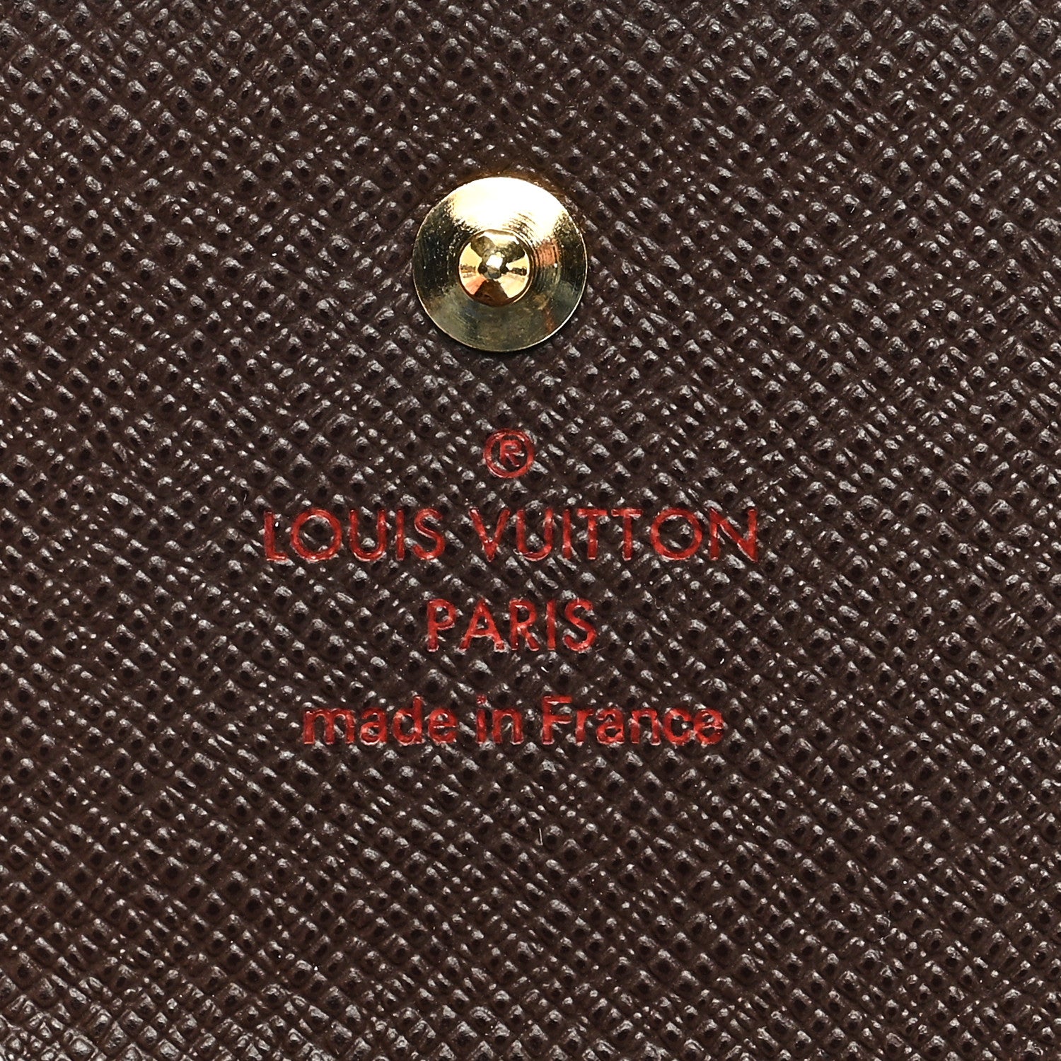 Louis Vuitton Damier Ebene Elise Wallet 6 of 7
