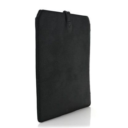 Burberry London Grainy Calfskin Tuffley iPad Sleeve Black 3 of 9