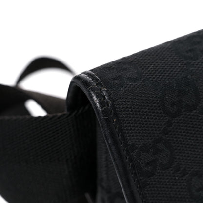 Gucci GG Monogram Web Flight Belt Bag Black 17 of 21