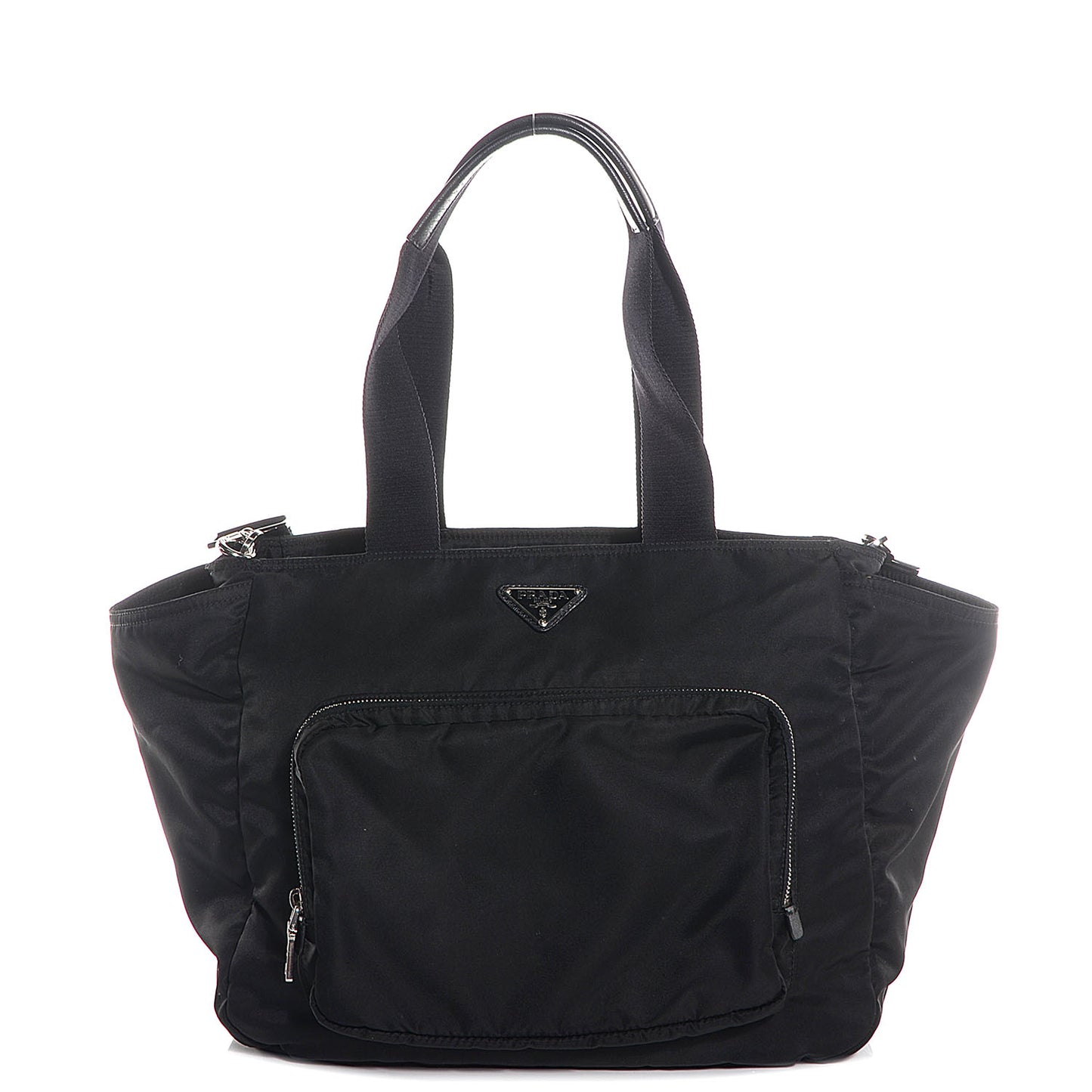 Tessuto Nylon Diaper Bag Black