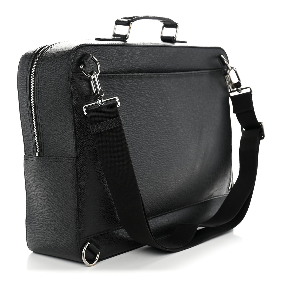 Louis Vuitton Taiga Briefcase Backpack Black 3 of 14