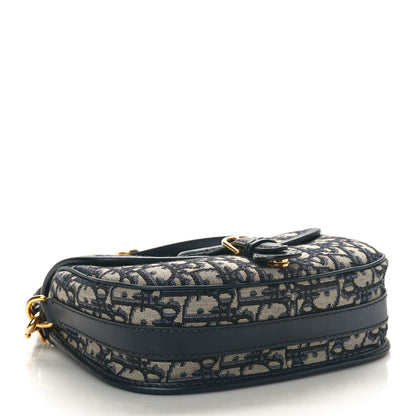 Christian Dior Oblique Medium Bobby Flap Blue 4 of 9