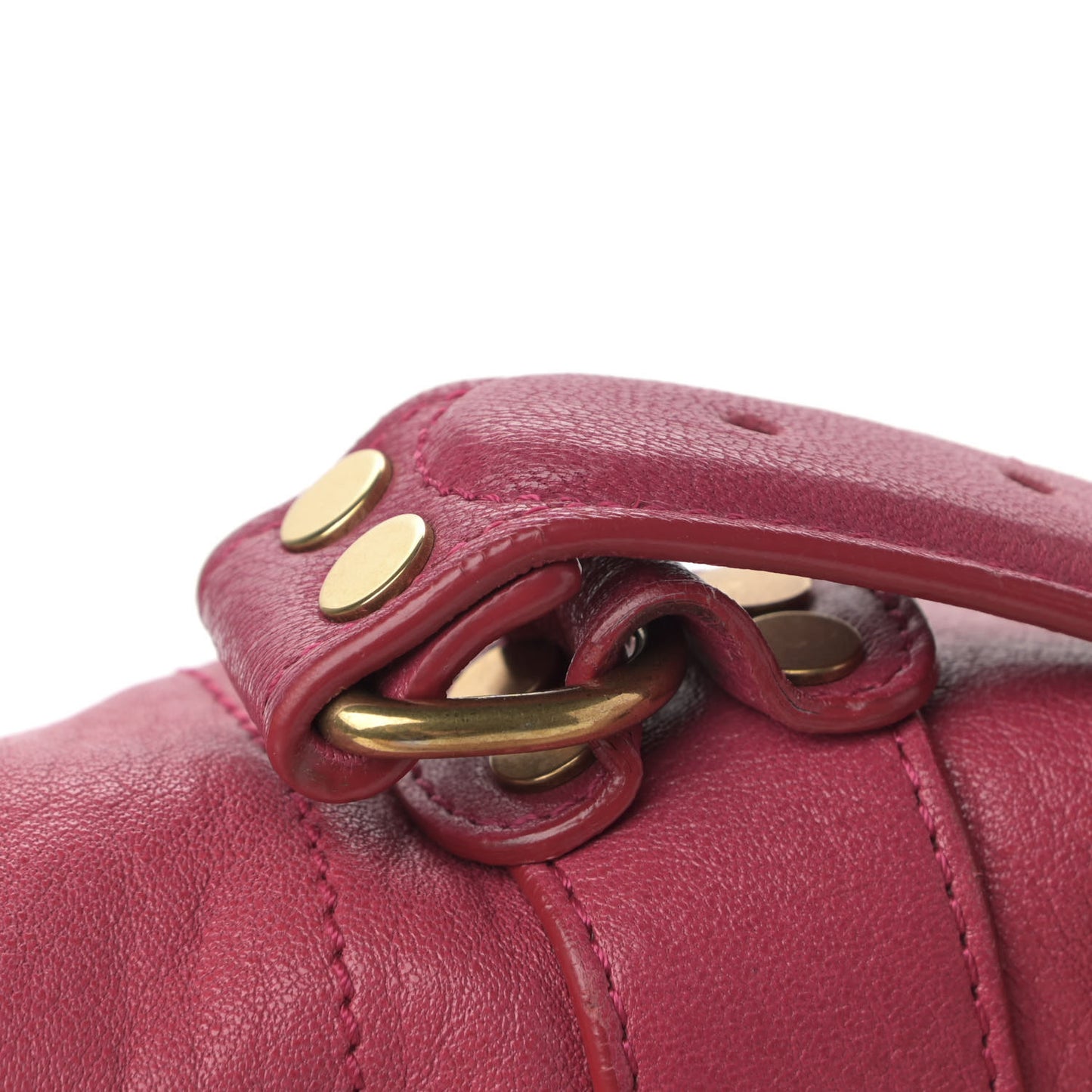 Lambskin Medium PS1 Satchel Raspberry