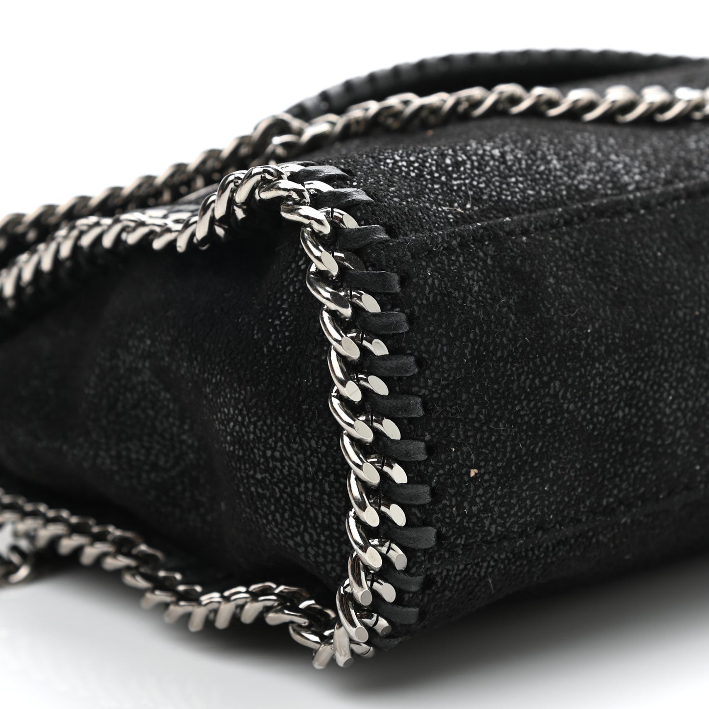 Shaggy Deer Falabella Mini Crossbody Bag Black