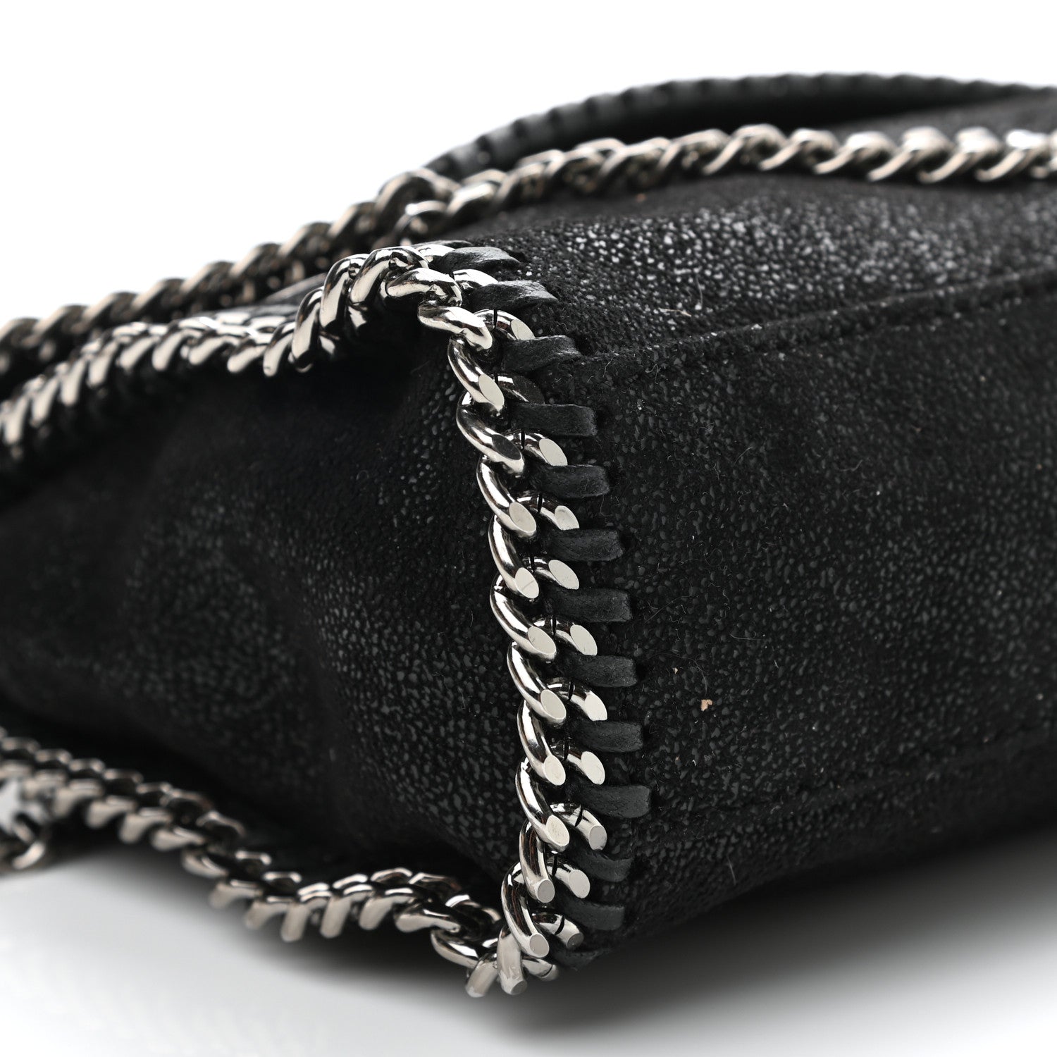Stella McCartney Shaggy Deer Falabella Mini Crossbody Bag Black 10 of 14