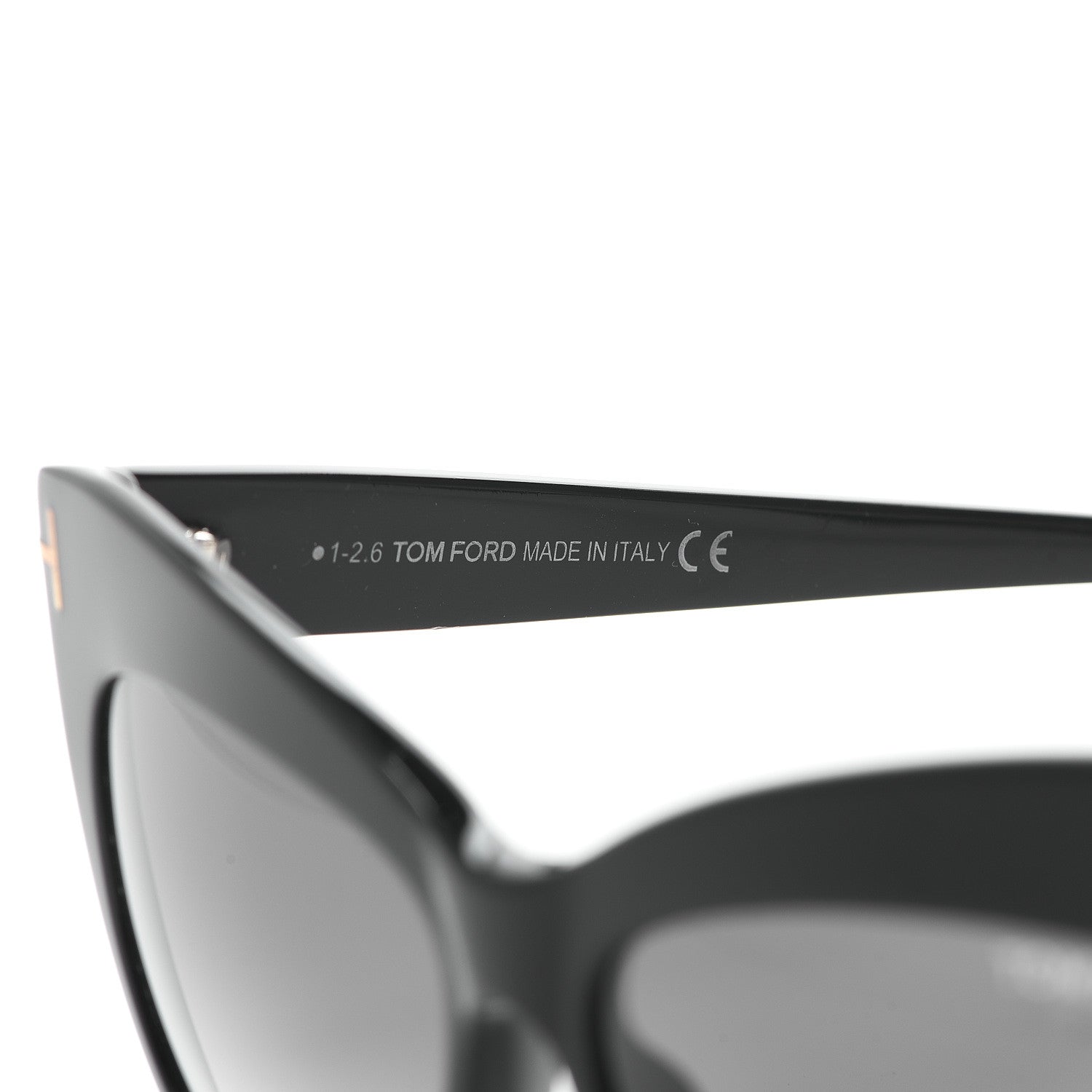 Tom Ford Nika Cat Eye Sunglasses TF523 Black 6 of 7