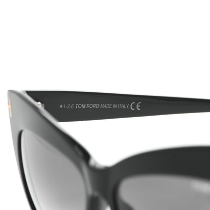 Tom Ford Nika Cat Eye Sunglasses TF523 Black 6 of 7