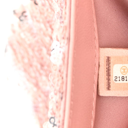 Chanel Sequin Mini Flap Light Pink Silver 7 of 10