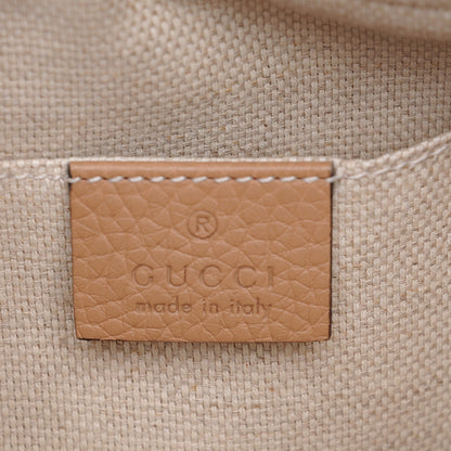 Gucci Pebbled Calfskin Small Soho Disco Bag Rose Beige 6 of 7