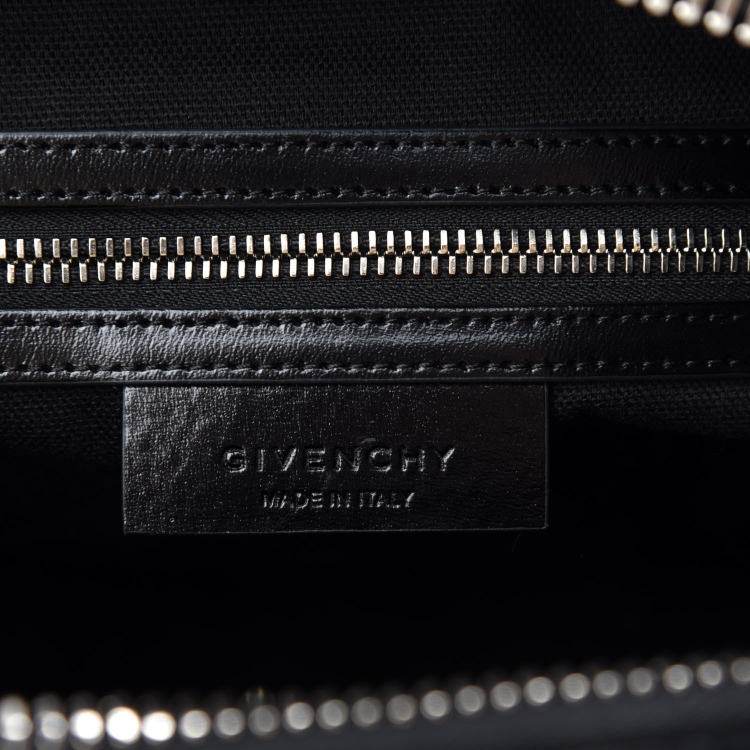 Givenchy Shiny Lord Calfskin Small Antigona Black 8 of 10