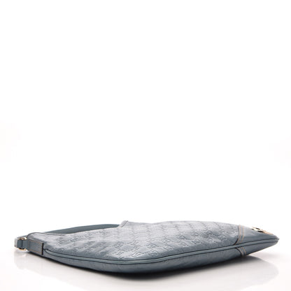 Gucci Guccissima Medium New Britt Hobo Blue 4 of 10