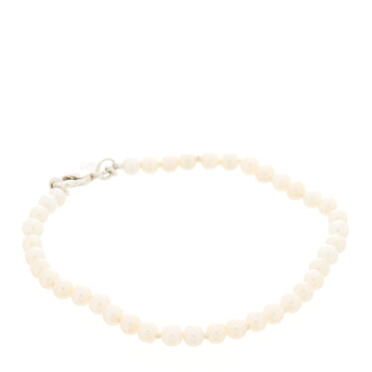 Tiffany Sterling Silver Pearl Ziegfeld Bracelet 2 of 5