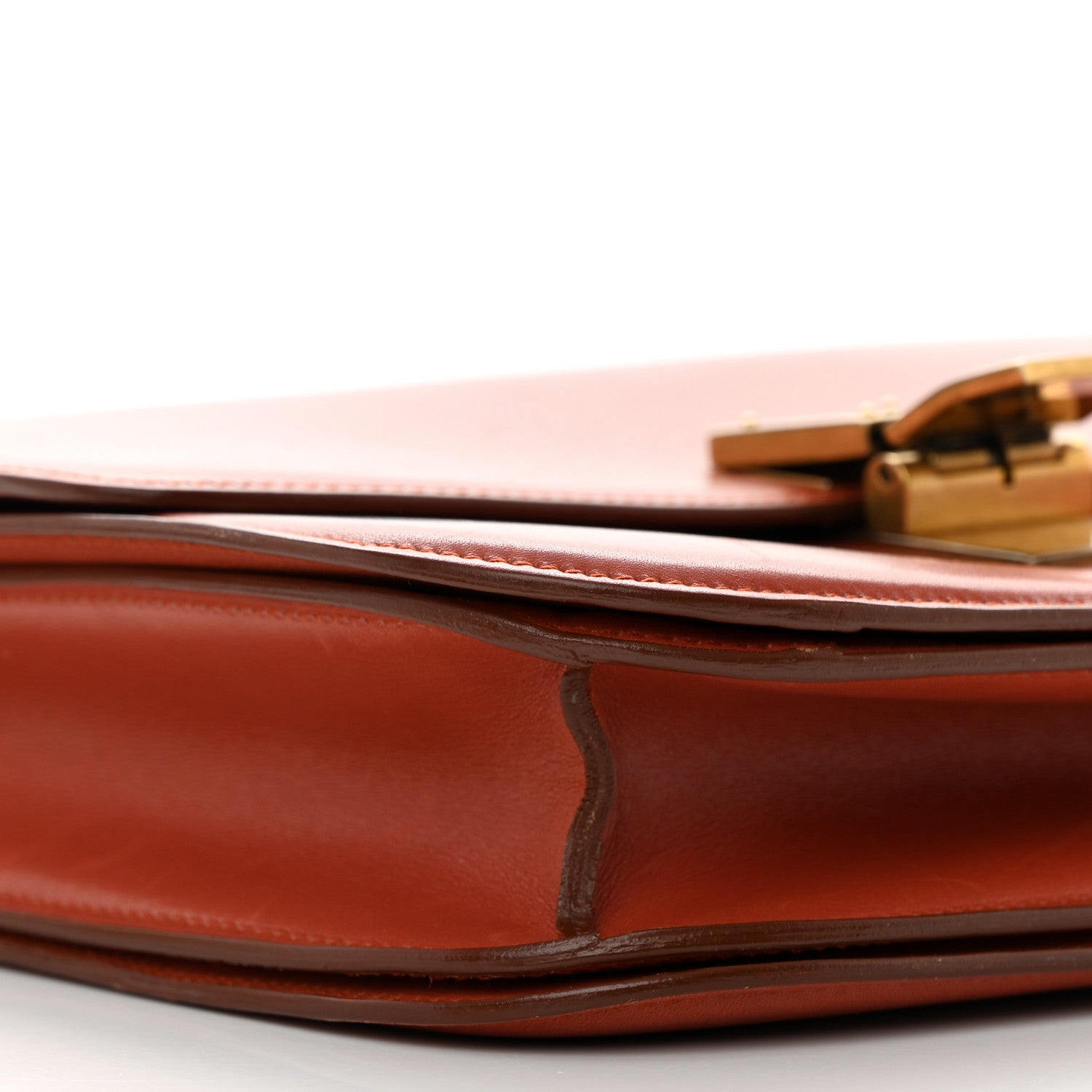 Celine Box Calfskin Medium Classic Box Flap Bag Lipstick 9 of 18