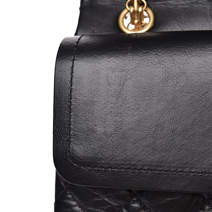 Chanel Aged Calfskin Quilted 2.55 Reissue 226 Flap Black 10 of 12