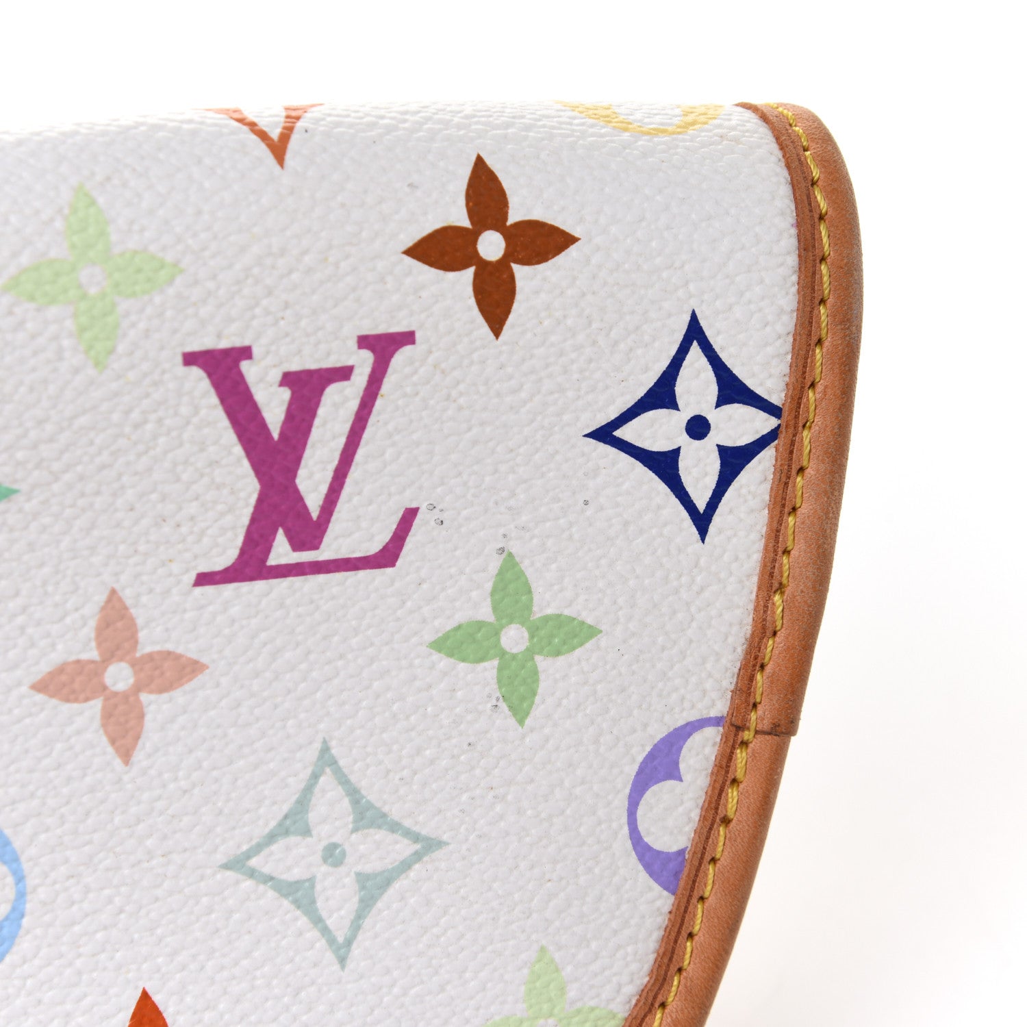 Louis Vuitton Monogram Multicolor Shirley White 7 of 7