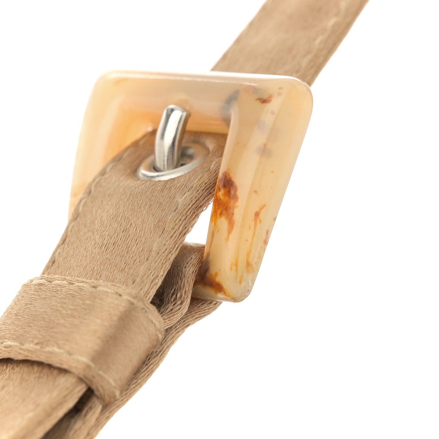 Satin Strap Clutch Gold