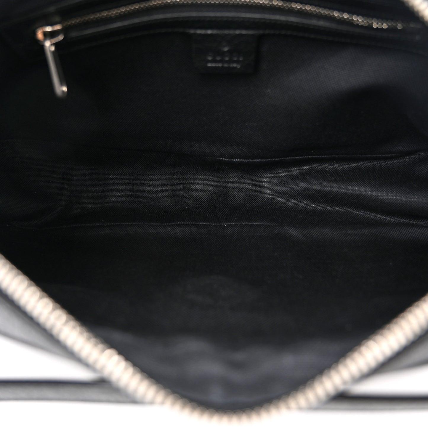 Fluffy Calfskin Morpheus Shoulder Bag Black