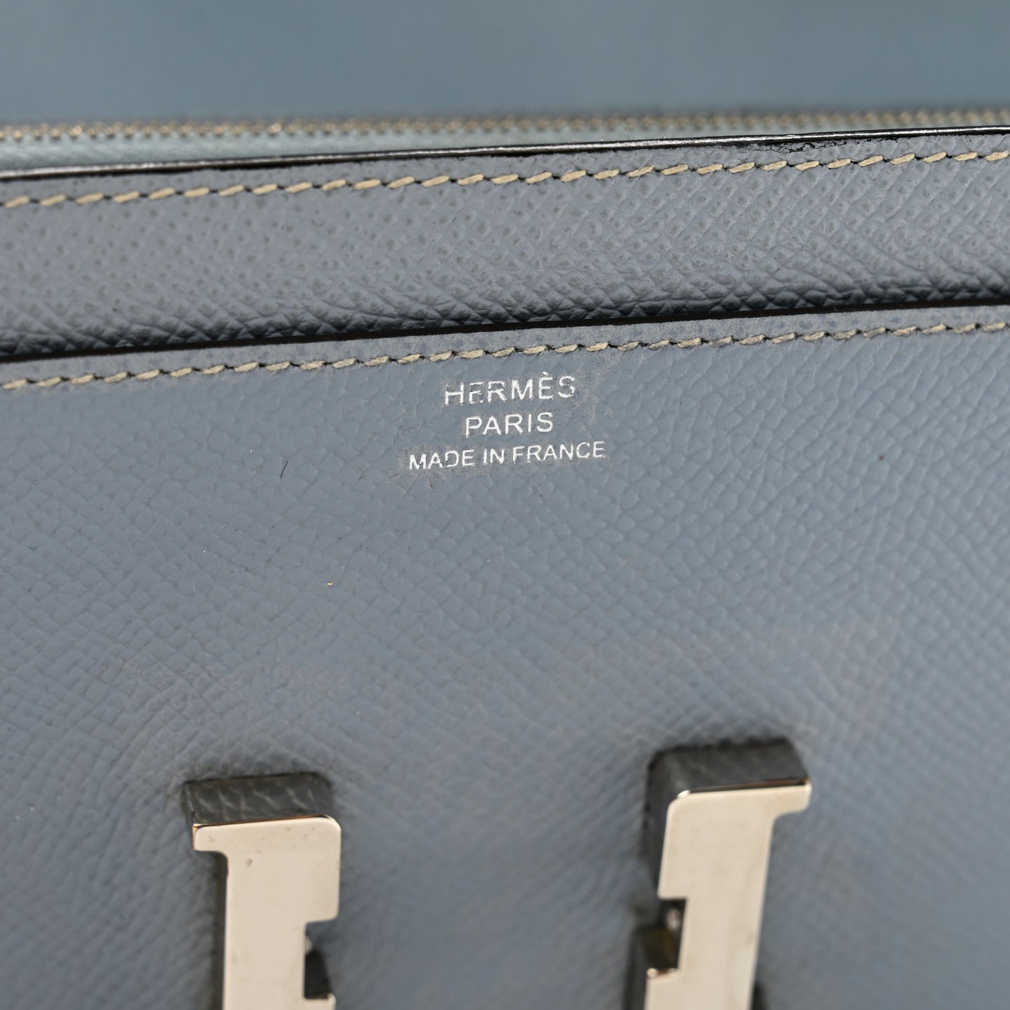 Epsom Constance Long Wallet Bleu Lin
