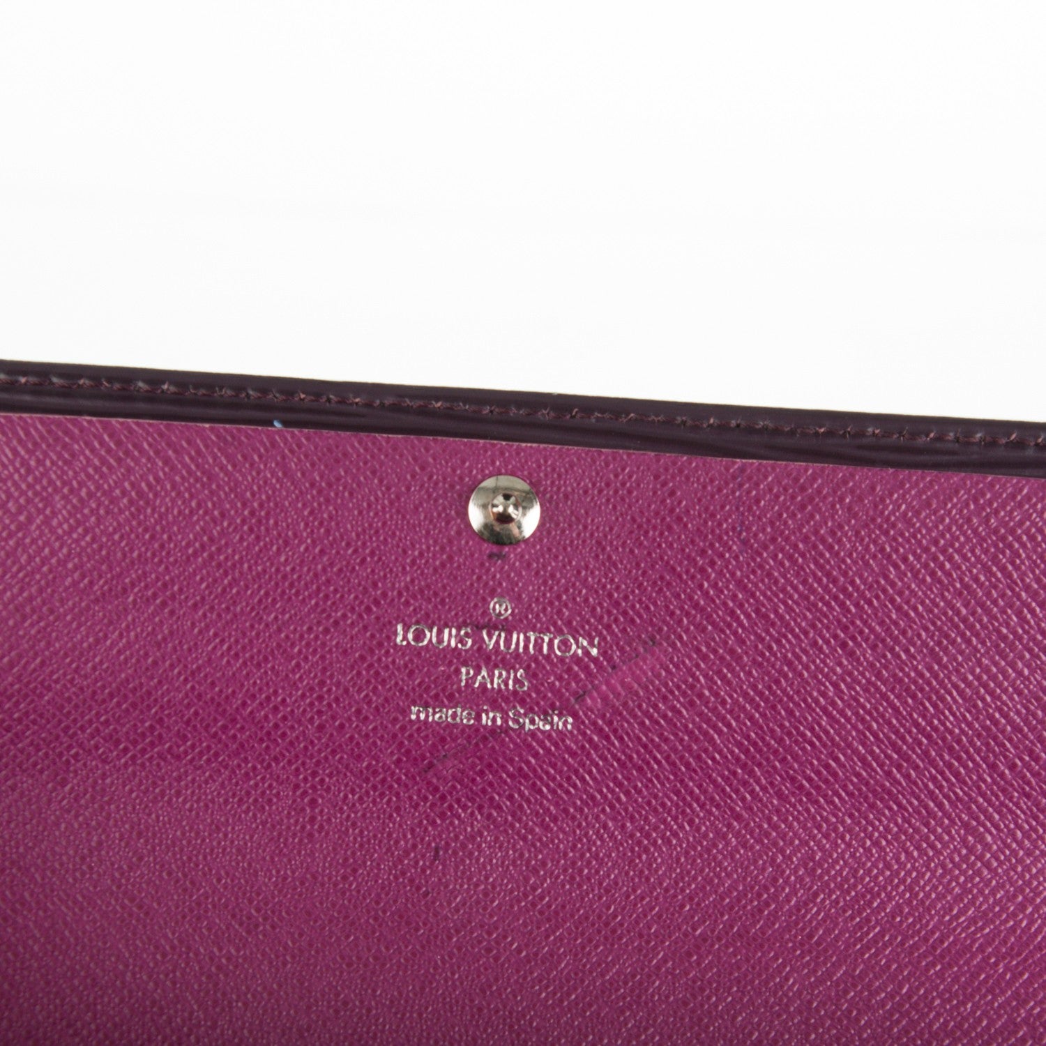 Louis Vuitton Epi Sarah Wallet Cassis 6 of 7