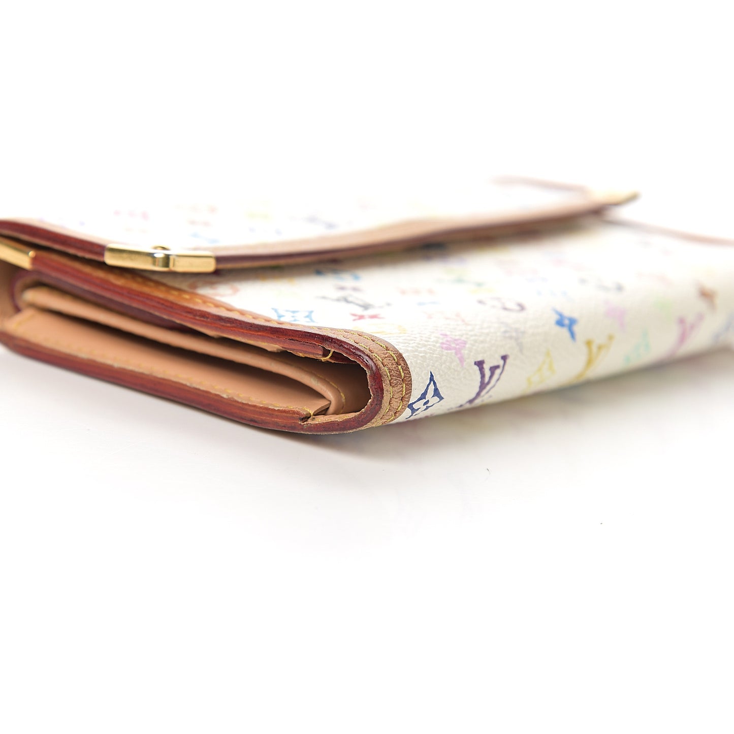 Monogram Multicolor Porte Tresor International Wallet White