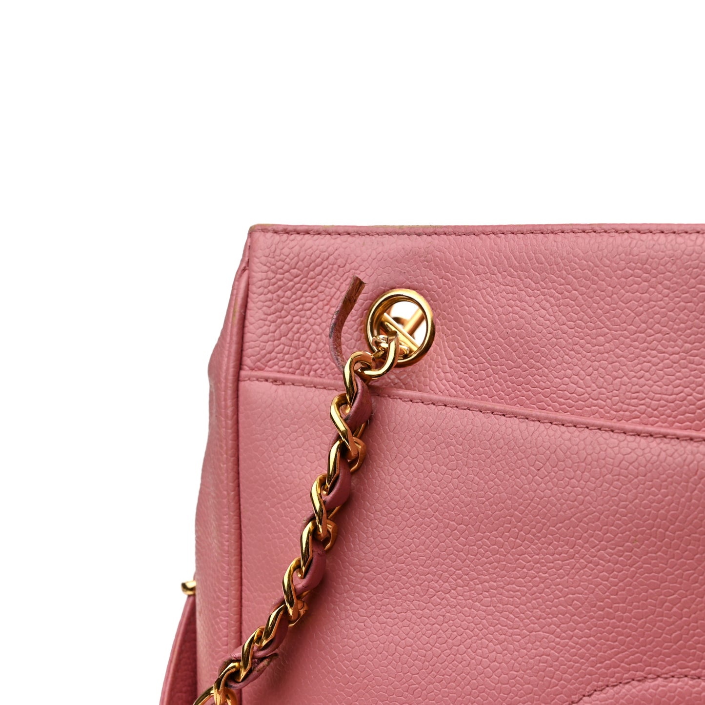 Caviar CC Shoulder Bag Pink