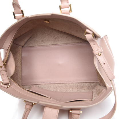 Saint Laurent Calfskin Small Monogram Cabas Pale Blush 5 of 11