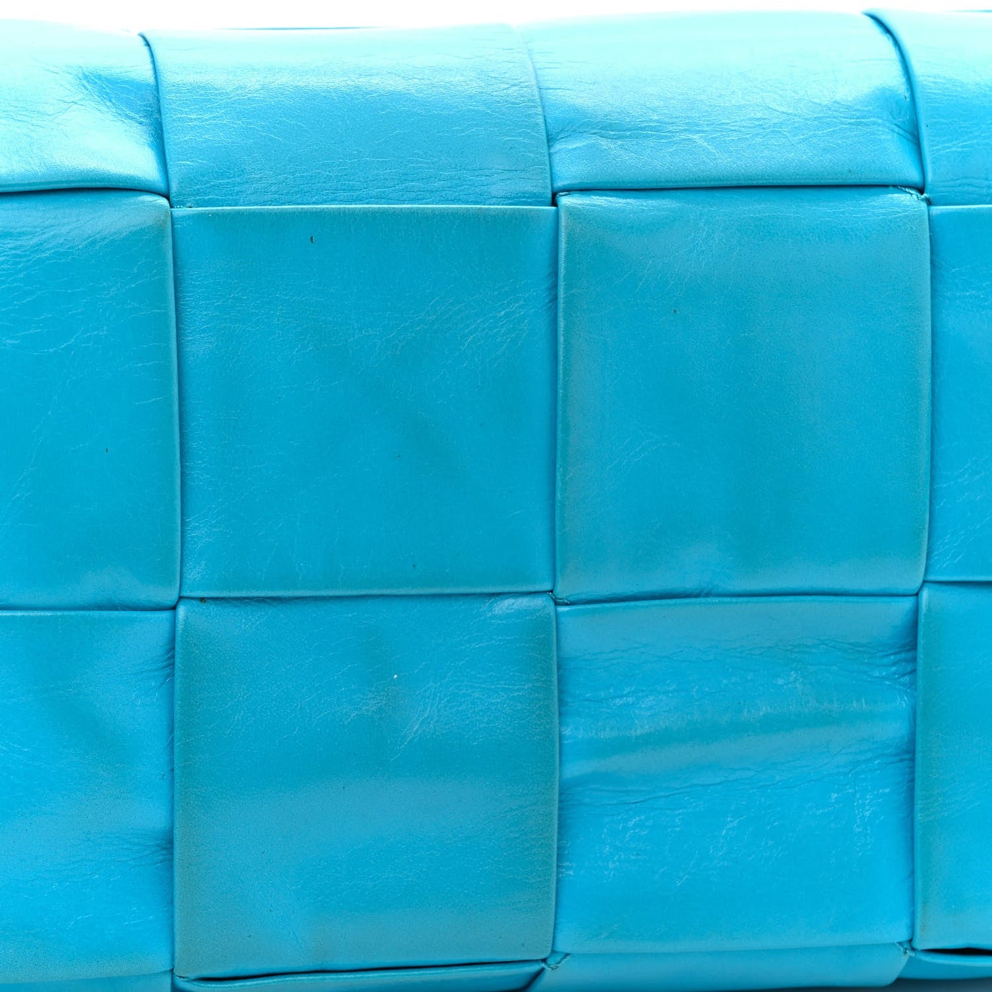 Paper Calfskin Intrecciato Cassette Belt Bag Pool