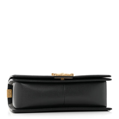 Chanel Caviar Quilted Medium Boy Flap Black 4 of 11