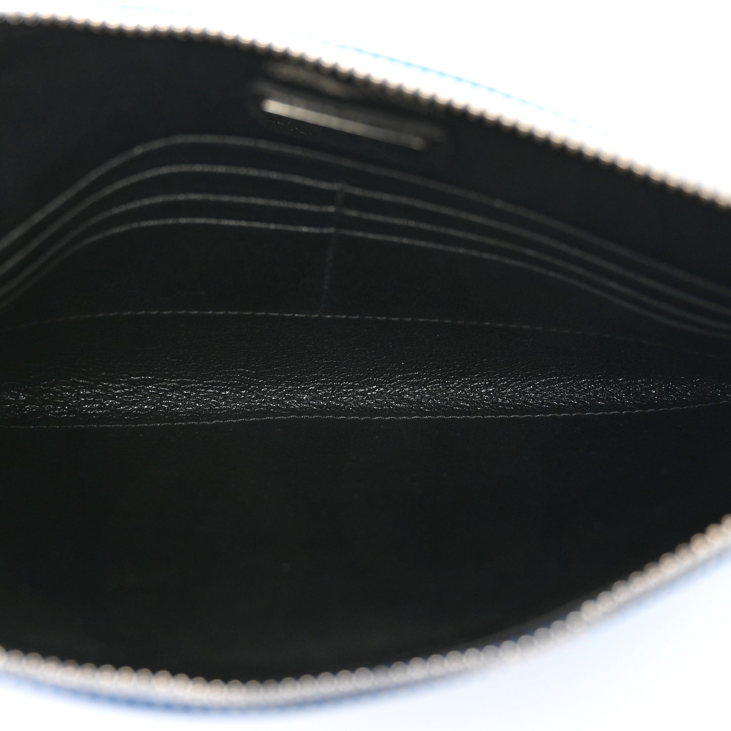 Saffiano Flat Wristlet Pouch Marea