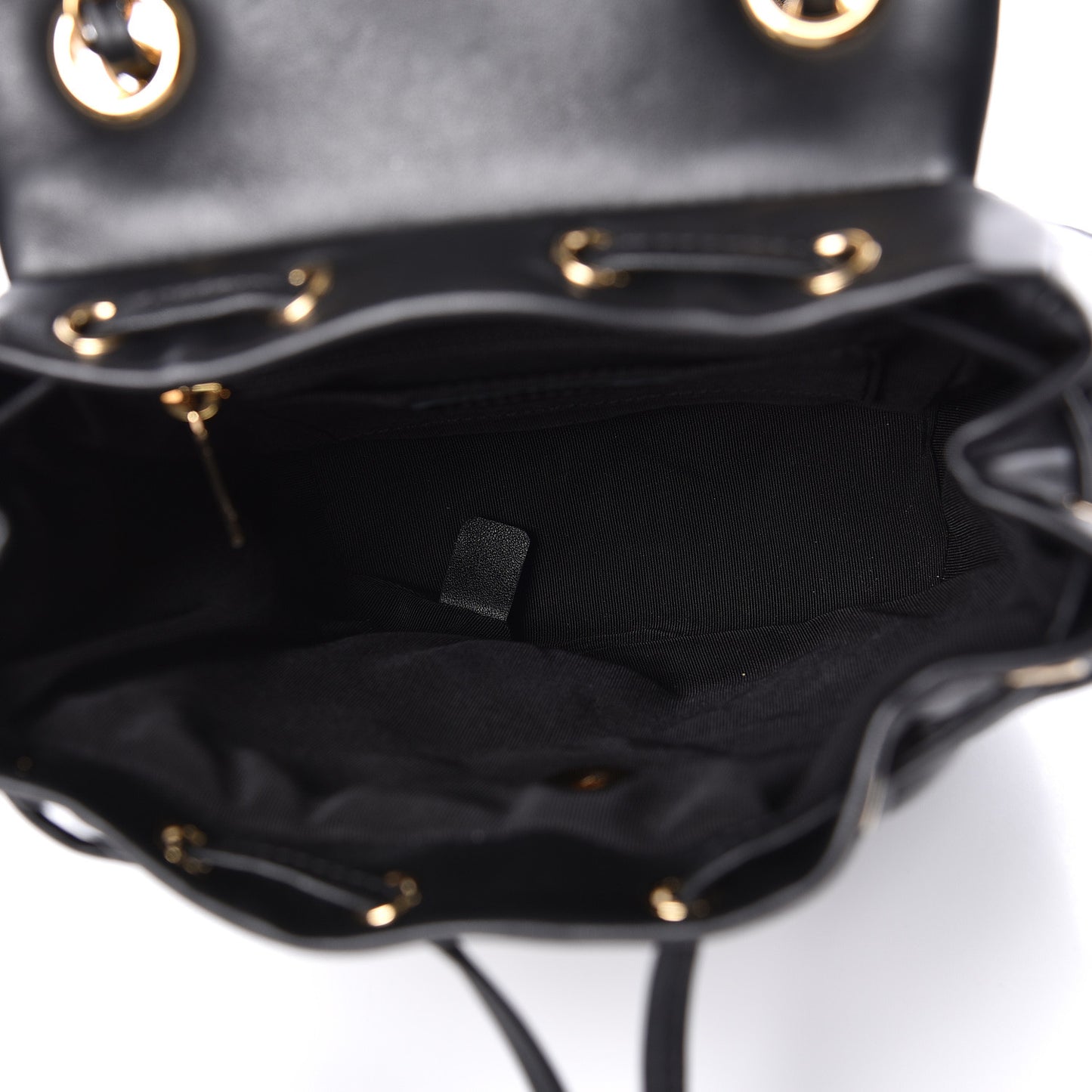Calfskin Quilted Mini Urban Spirit Backpack Black