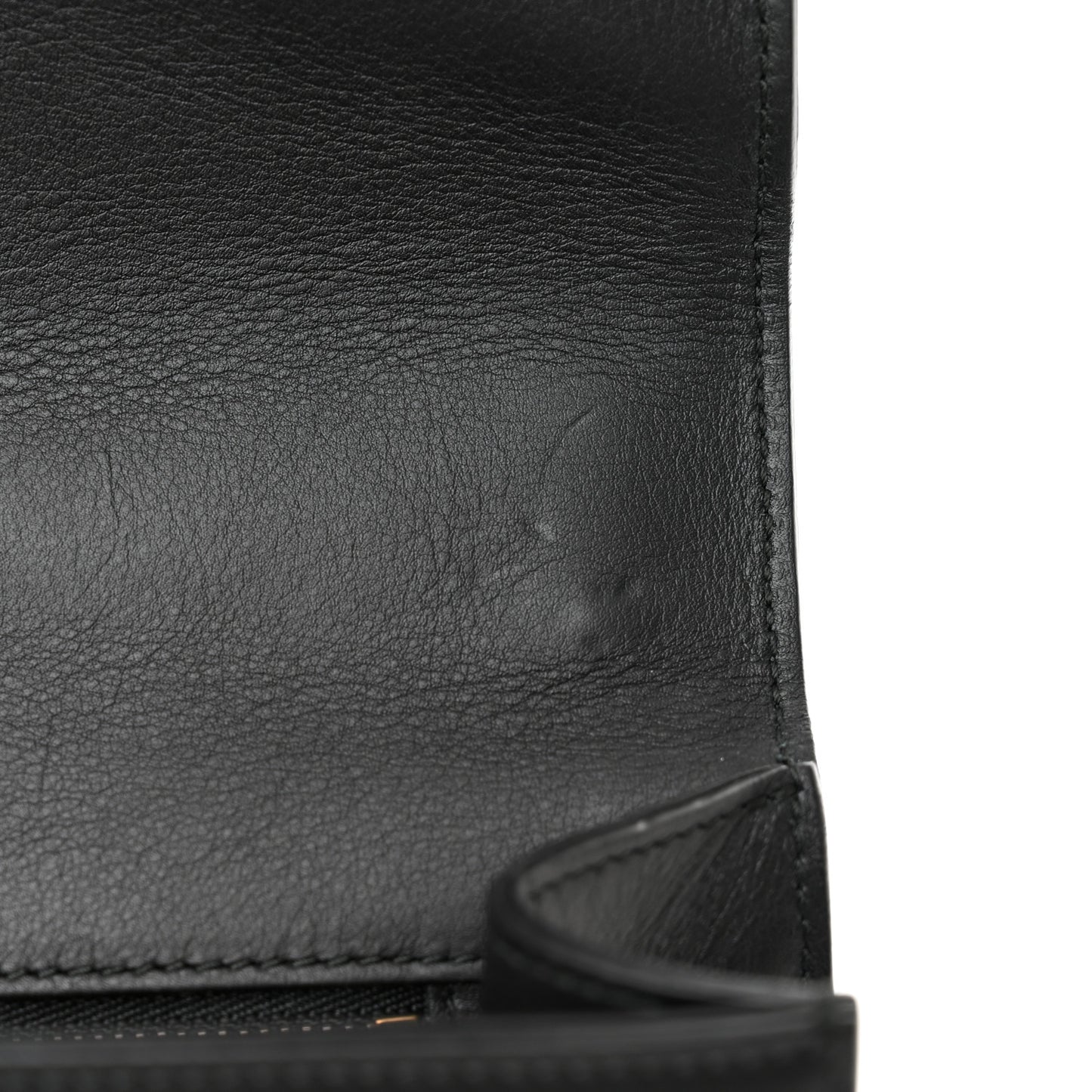 Calfskin Web Medium Peony Chain Shoulder Bag Black