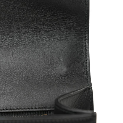 Gucci Calfskin Web Medium Peony Chain Shoulder Bag Black 11 of 12