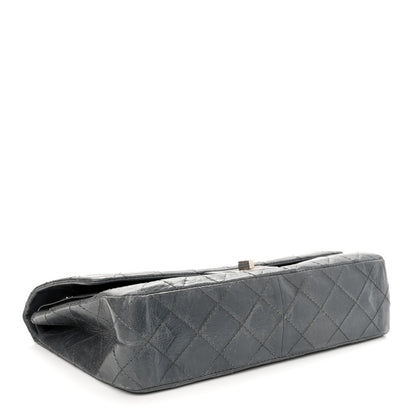 Chanel Aged Calfskin Quilted 50th Anniversary 2.55 Reissue 227 Flap Grey 4 of 12