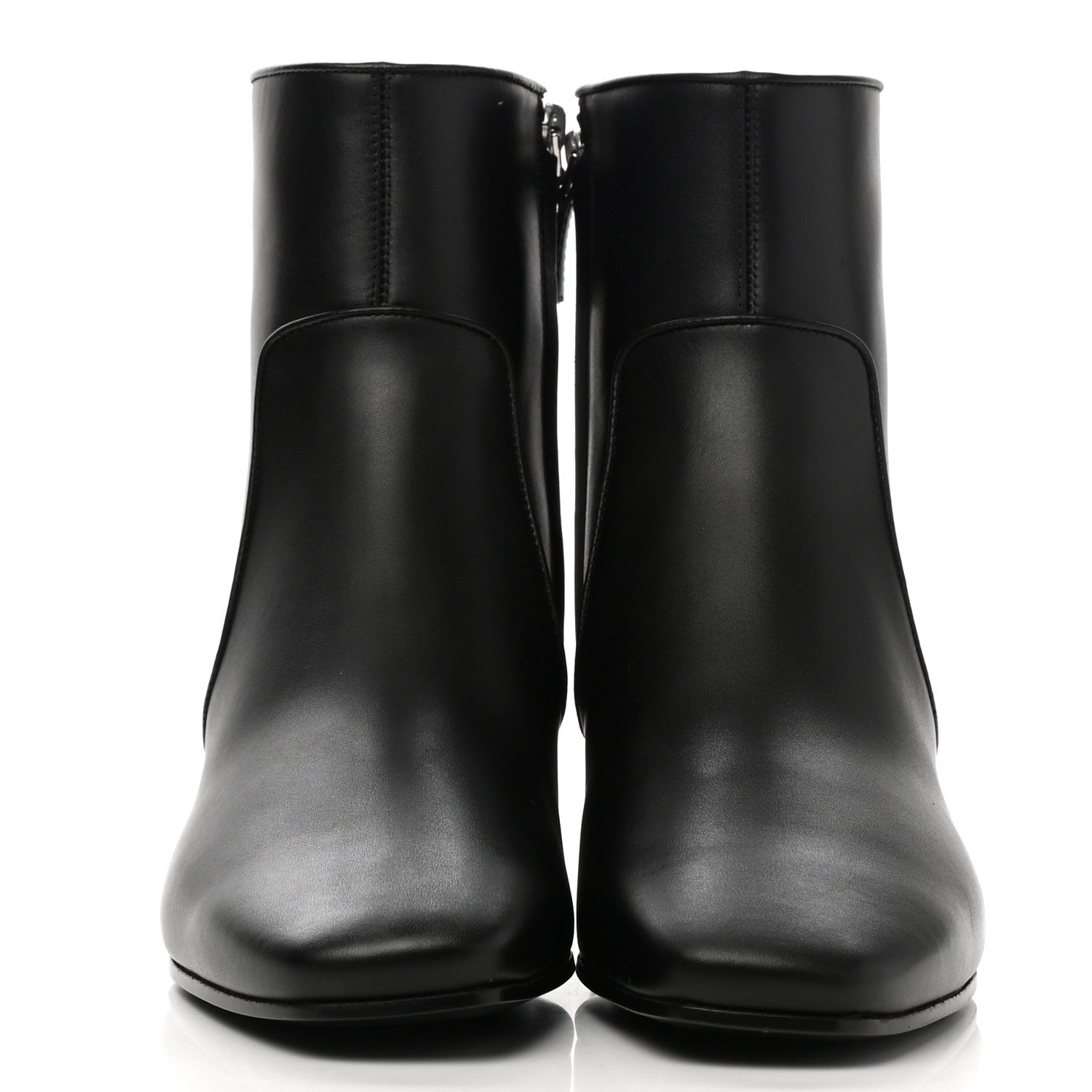 Givenchy Calfskin Ankle Boots 36.5 Black 2 of 12