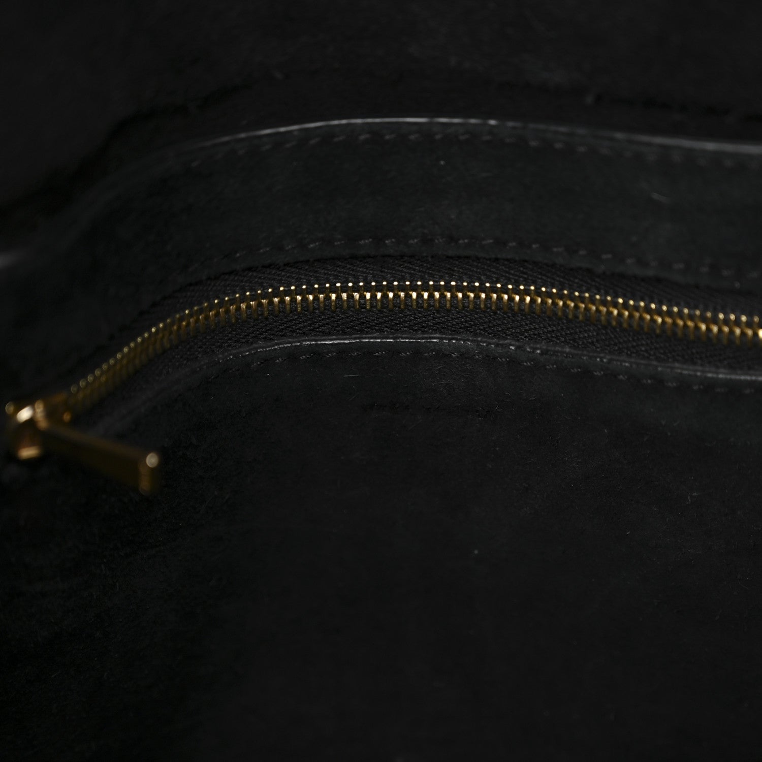Celine Soft Grained Calfskin Small Sangle Bucket Bag Black 6 of 13