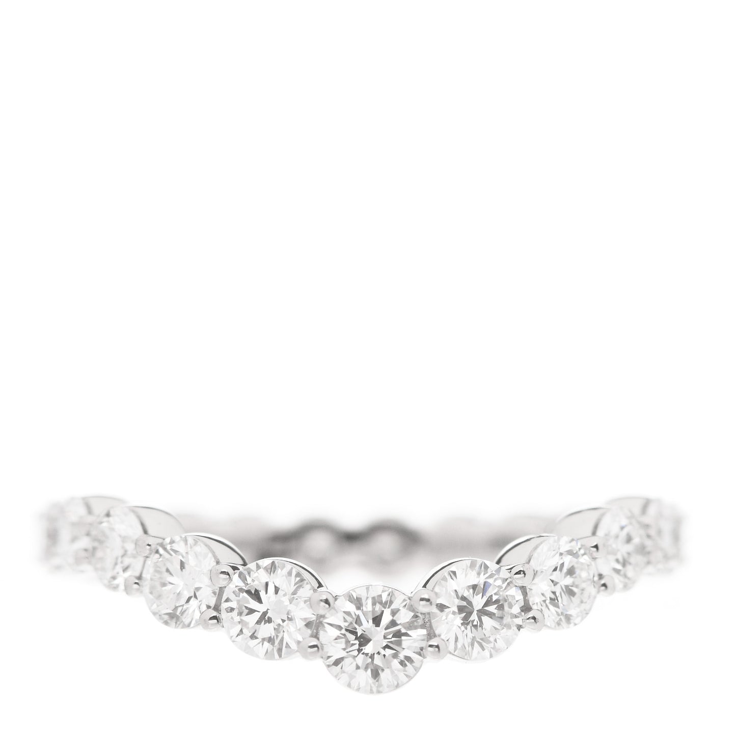 Platinum Diamond Truly Wedding Band Ring 50 5.5