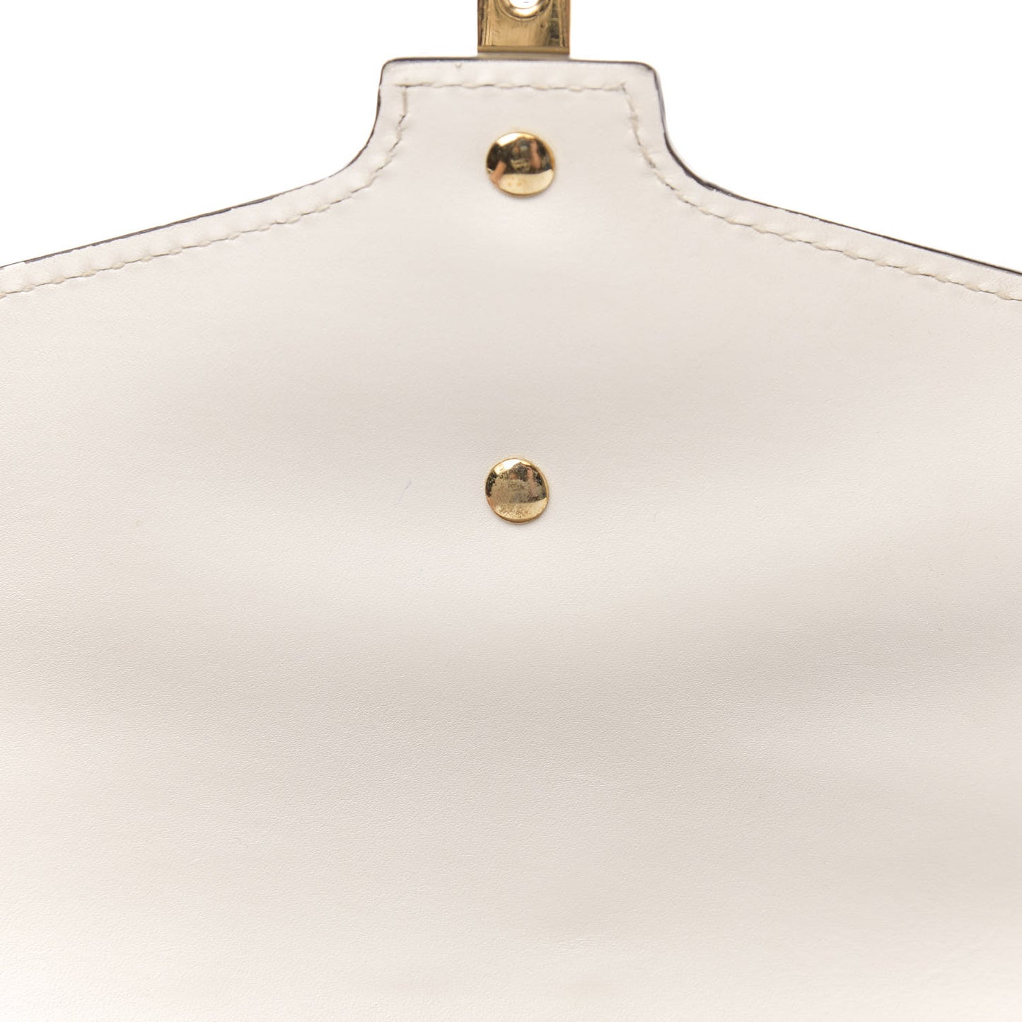 Calfskin Small Sylvie Shoulder Bag Off White