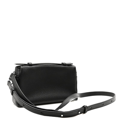 Loro Piana Grained Calfskin L19 Extra Pocket Pouch Black 3 of 9