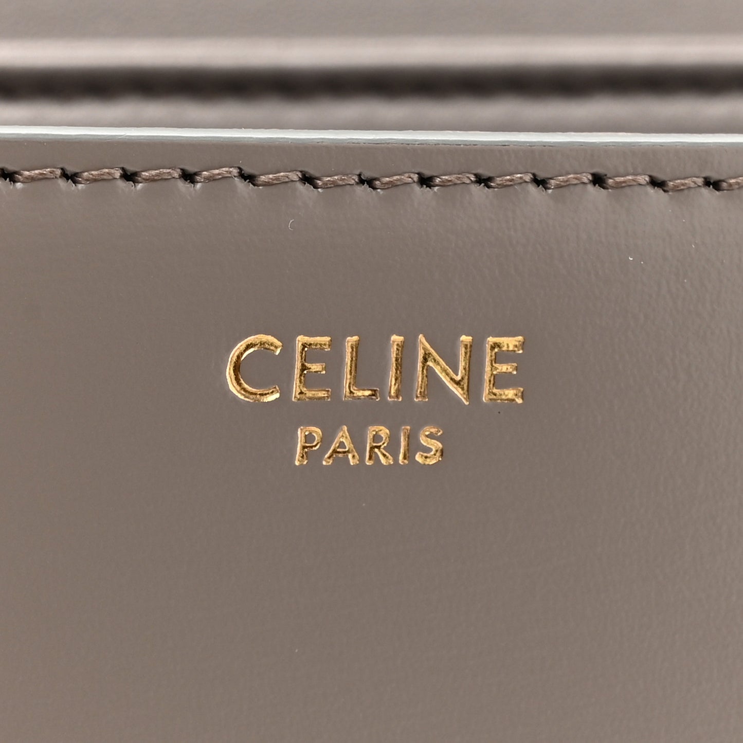 Shiny Calfskin Teen Triomphe Pebble
